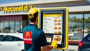 Auxiliar drive-thru, Drive-thru McDonald's, Empleo drive-thru