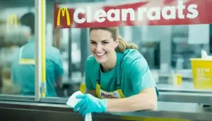 Auxiliar limpieza, Limpieza McDonald's, Empleo limpieza, Trabajo limpieza