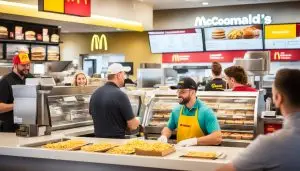 proceso mostrador, empleado mostrador, empleo McDonald's, vacante mostrador