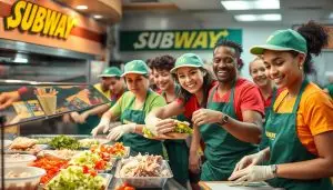 preparador, sándwiches, Subway, empleo, sencillo, dinámico, equipo, vacantes